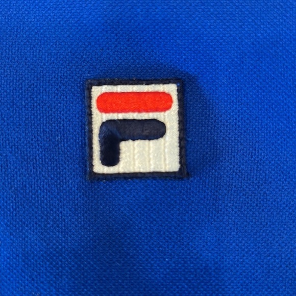 Old school style Fila  track jacket size L - Picture 3 of 8